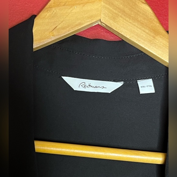 NWOT- OS-Reitmans beaded sleeve button down! - Picture 7 of 7